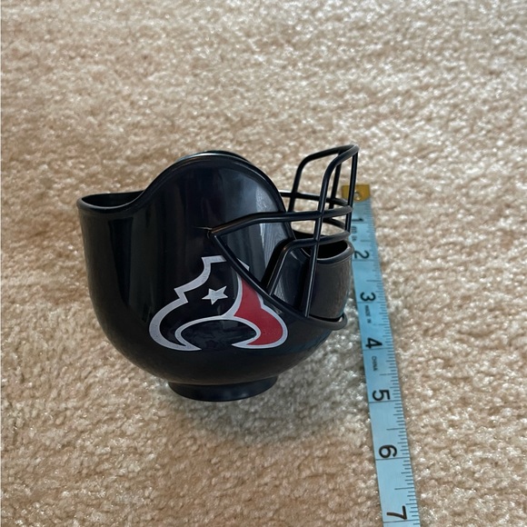 Texan Football Ice Cream or Snack Helmets - Set of 4 - Picture 3 of 4